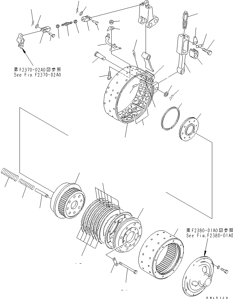 Фрикционная накладка 154-33-33930 KOMATSU