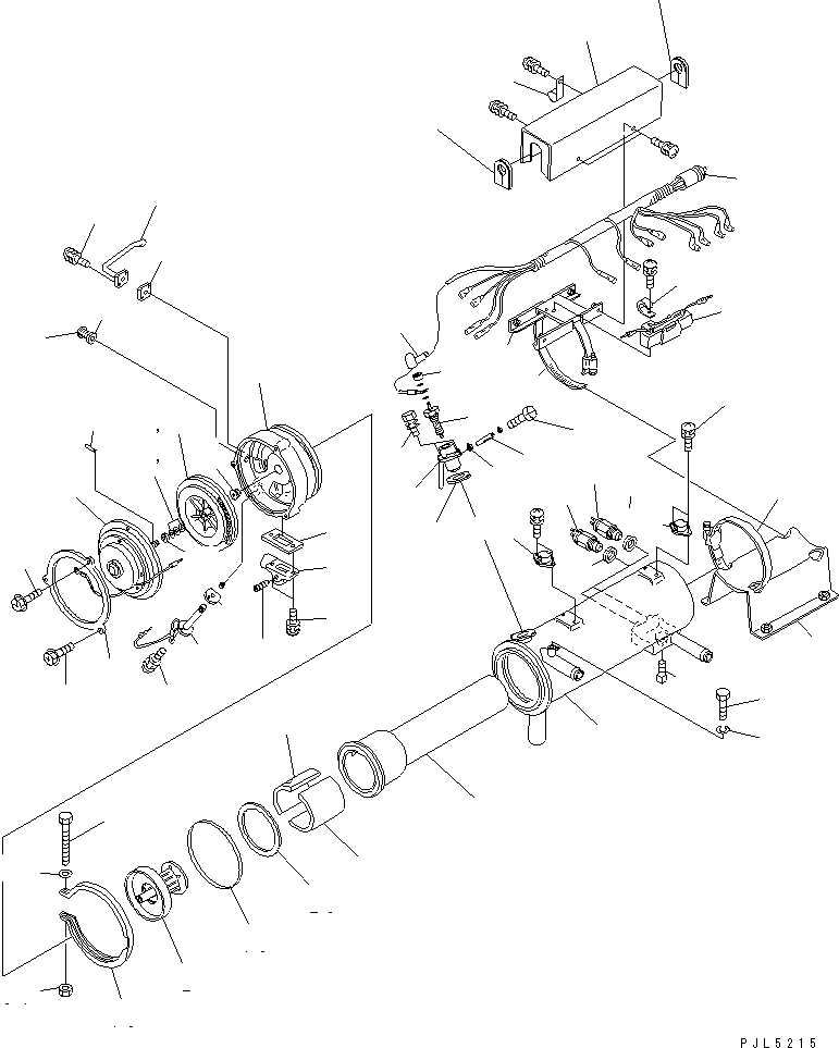 Пружинный штифт MK021 021 KOMATSU