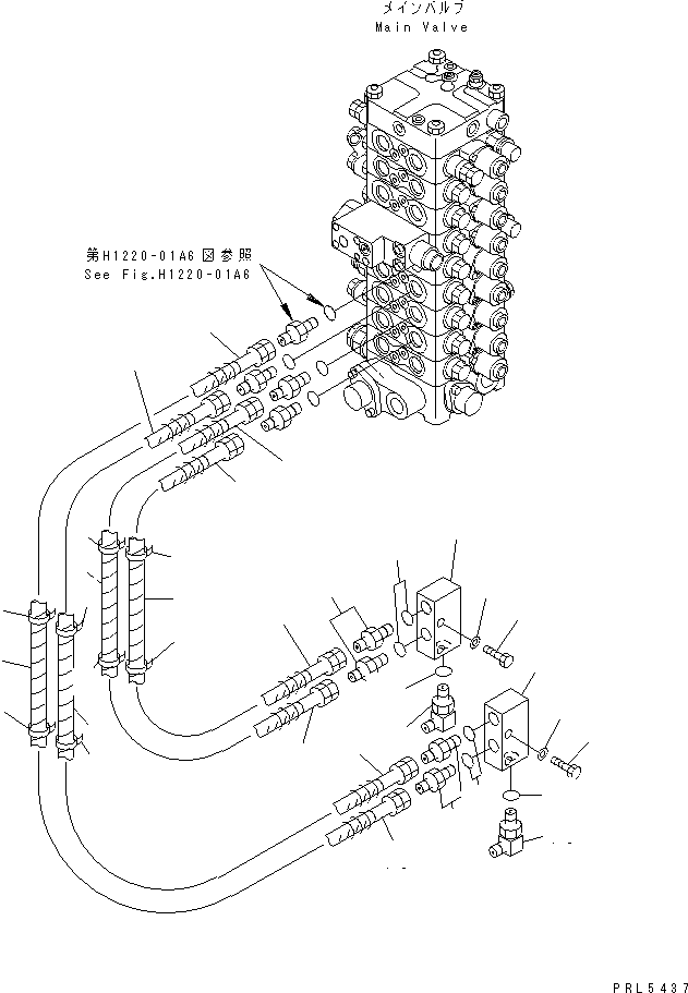 Блок 203-62-68710 KOMATSU