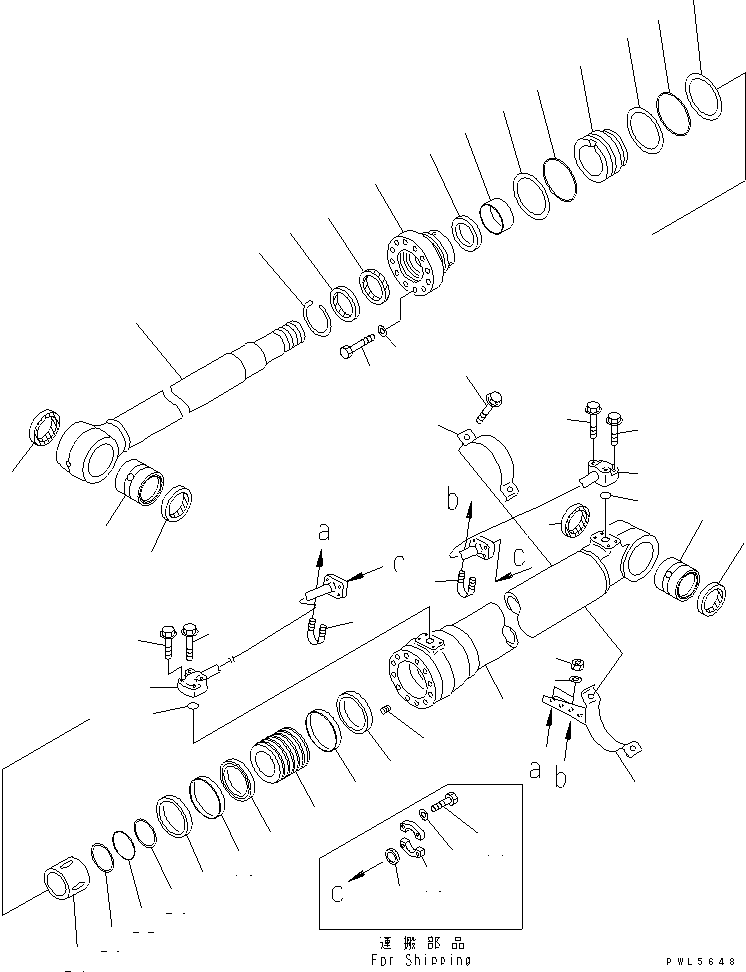 Упорное кольцо \0\707-71-32860 KOMATSU