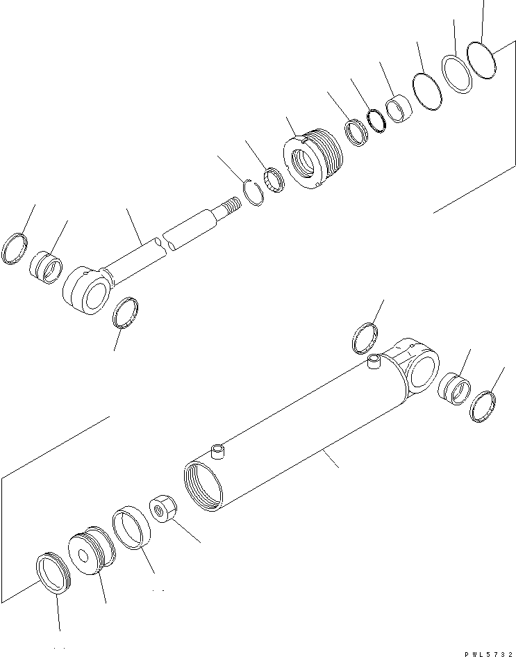 Сервисный комплект 707-99-43410 KOMATSU
