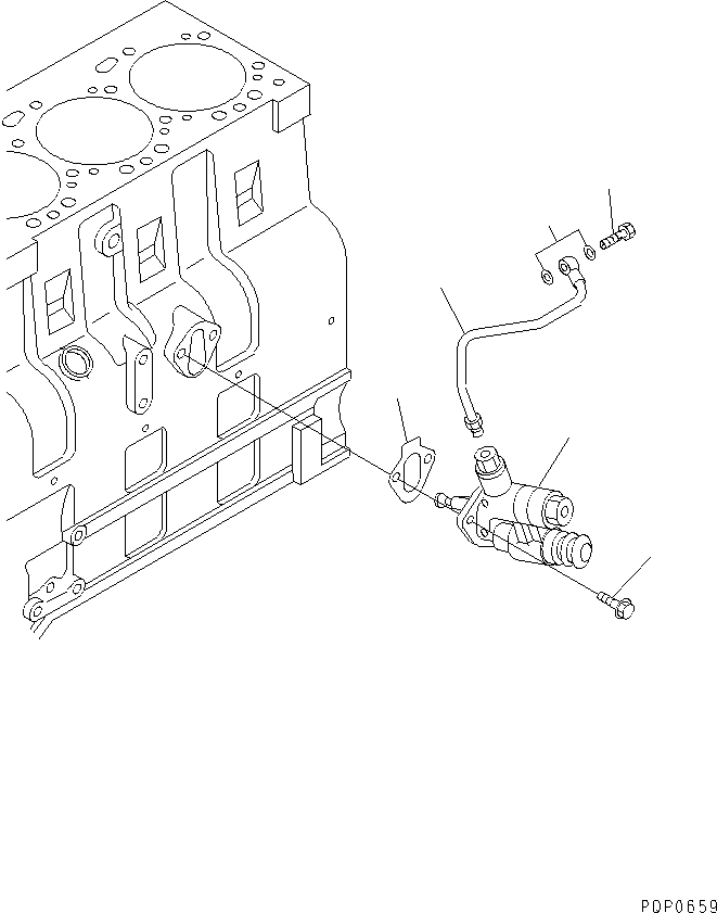 Уплотнение в сборе 6742-01-5066 KOMATSU