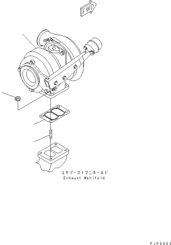 KIT,TURBOCHARGER 6742-01-5557 KOMATSU