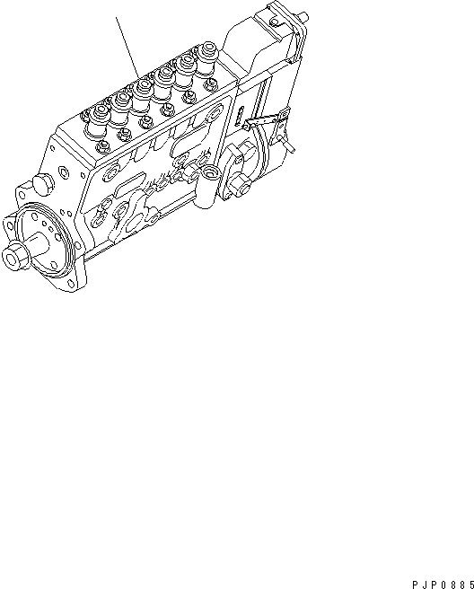 PUMP ASS'Y,FUEL INJECTION 6736-71-1250 KOMATSU
