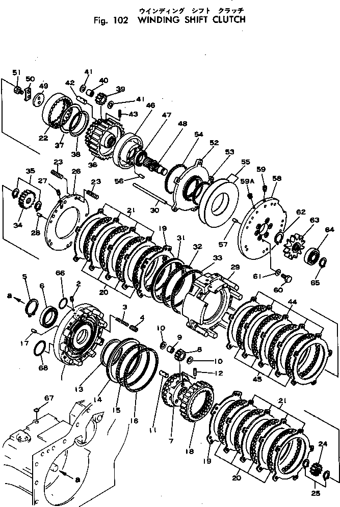 GEAR, 24 TEETH 113-15-22210 KOMATSU