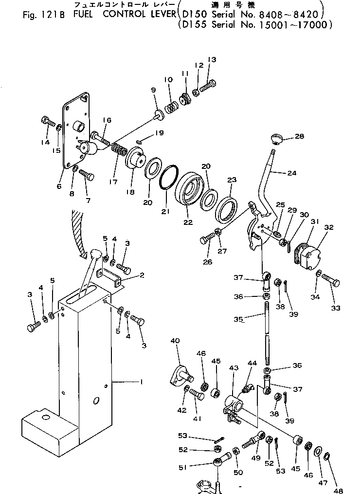 Прокладка 175-43-41541 KOMATSU