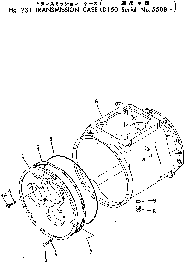 трансмиссия в сборе 175-14-00174 KOMATSU