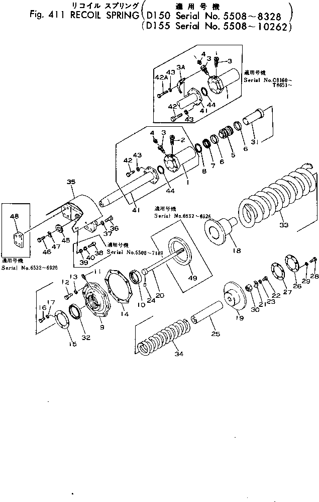 Вилка карданная 175-30-24115 KOMATSU