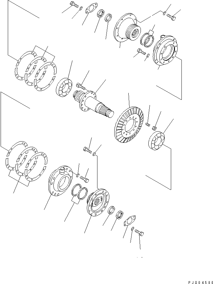 GEAR,BEVEL 175-21-22140 KOMATSU