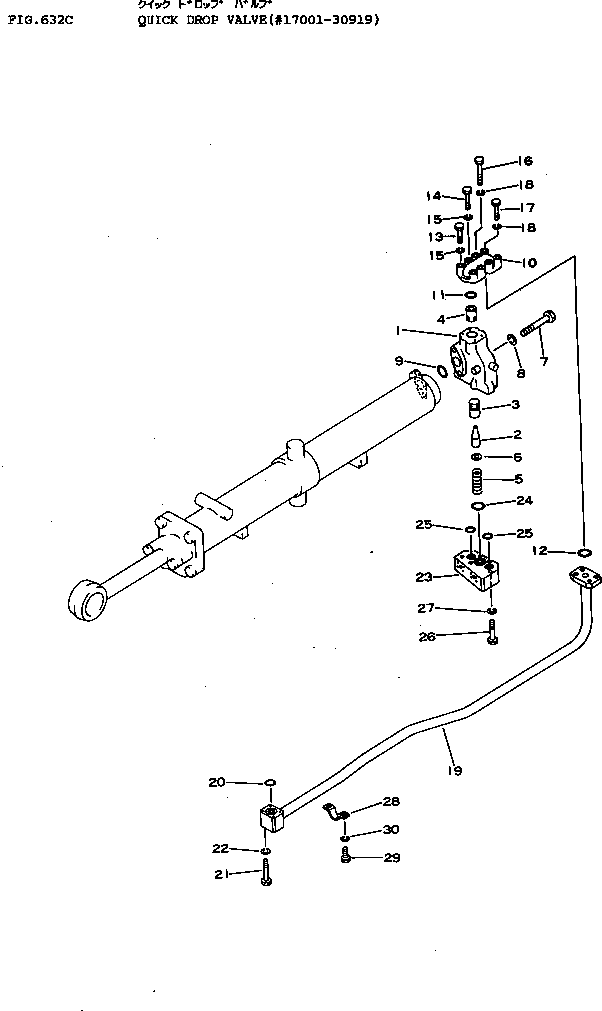 CYLINDER GROUP,L.H. (175-63-X2111) KOMATSU
