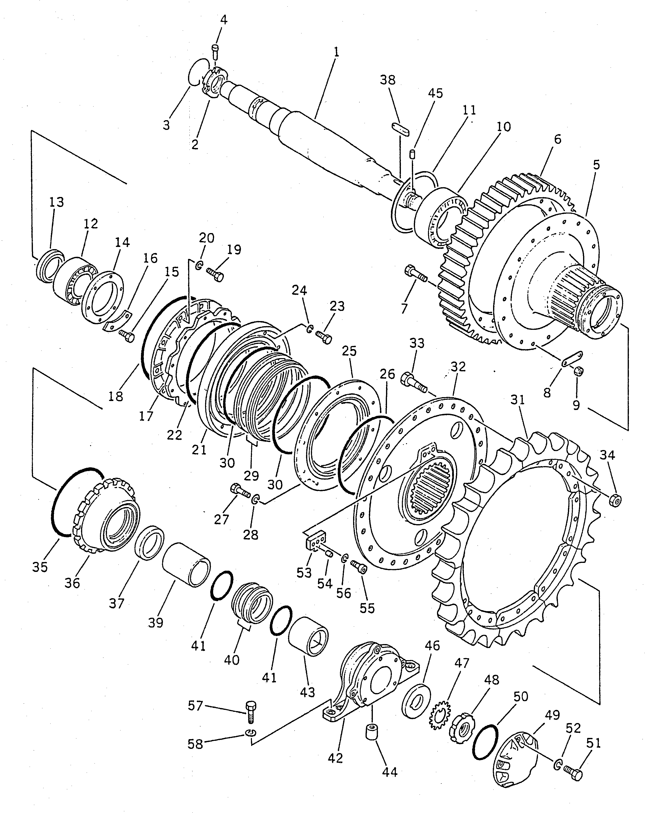 Уплотнительное кольцо в сборе 175-27-00110 KOMATSU