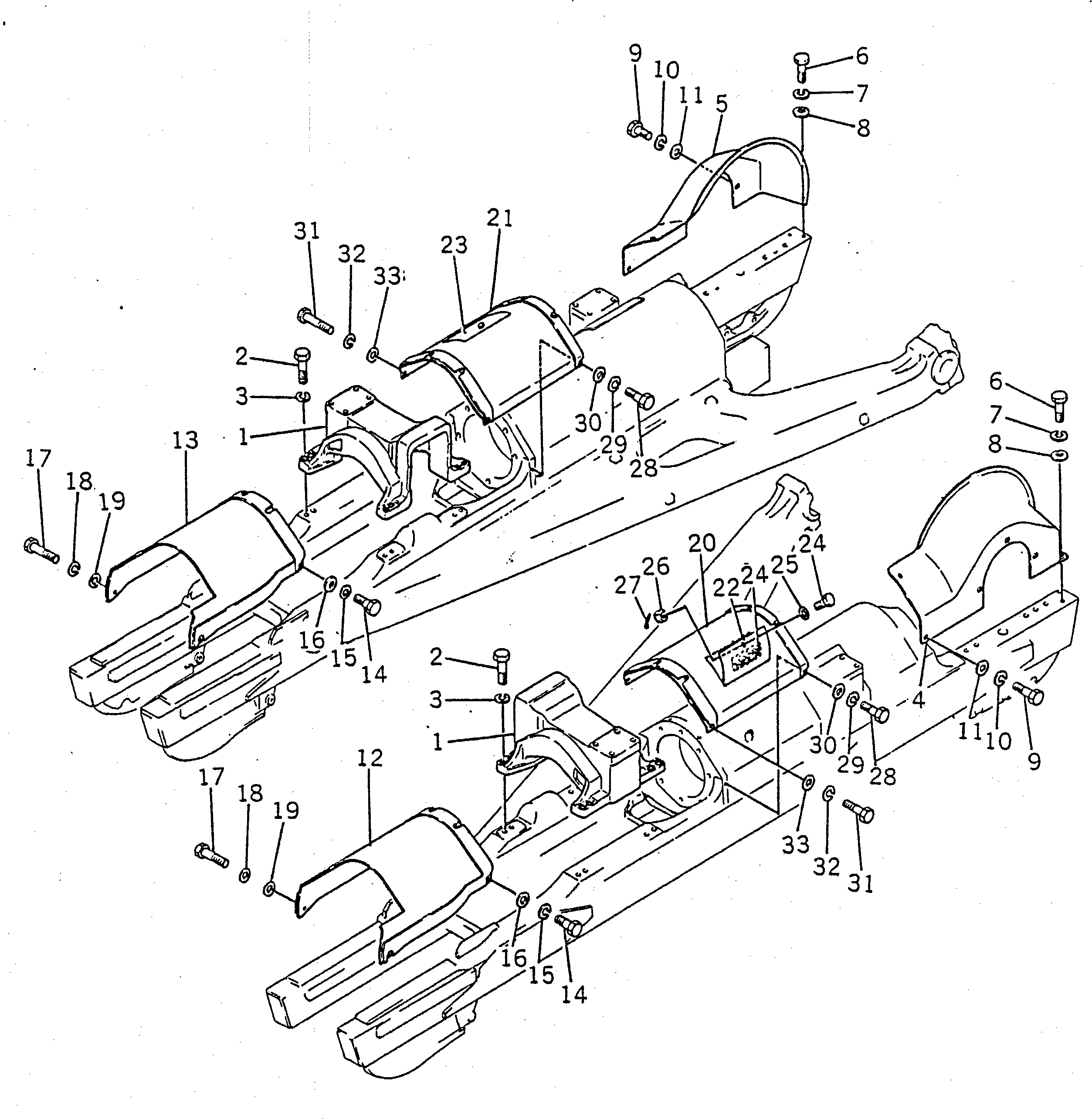 COVER ASS'Y,L.H. 178-30-17240 KOMATSU