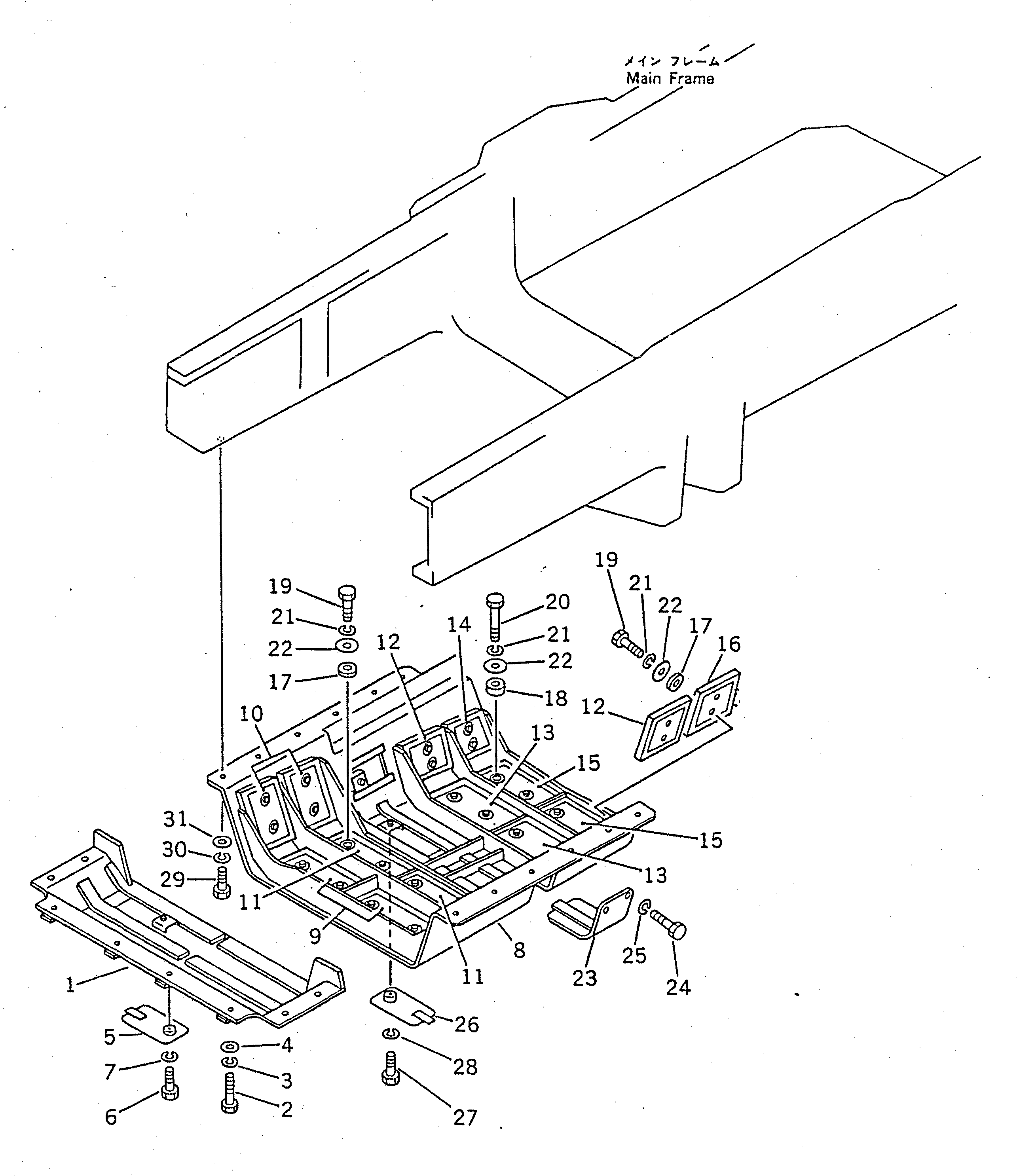 Войлок 178-54-14360 KOMATSU