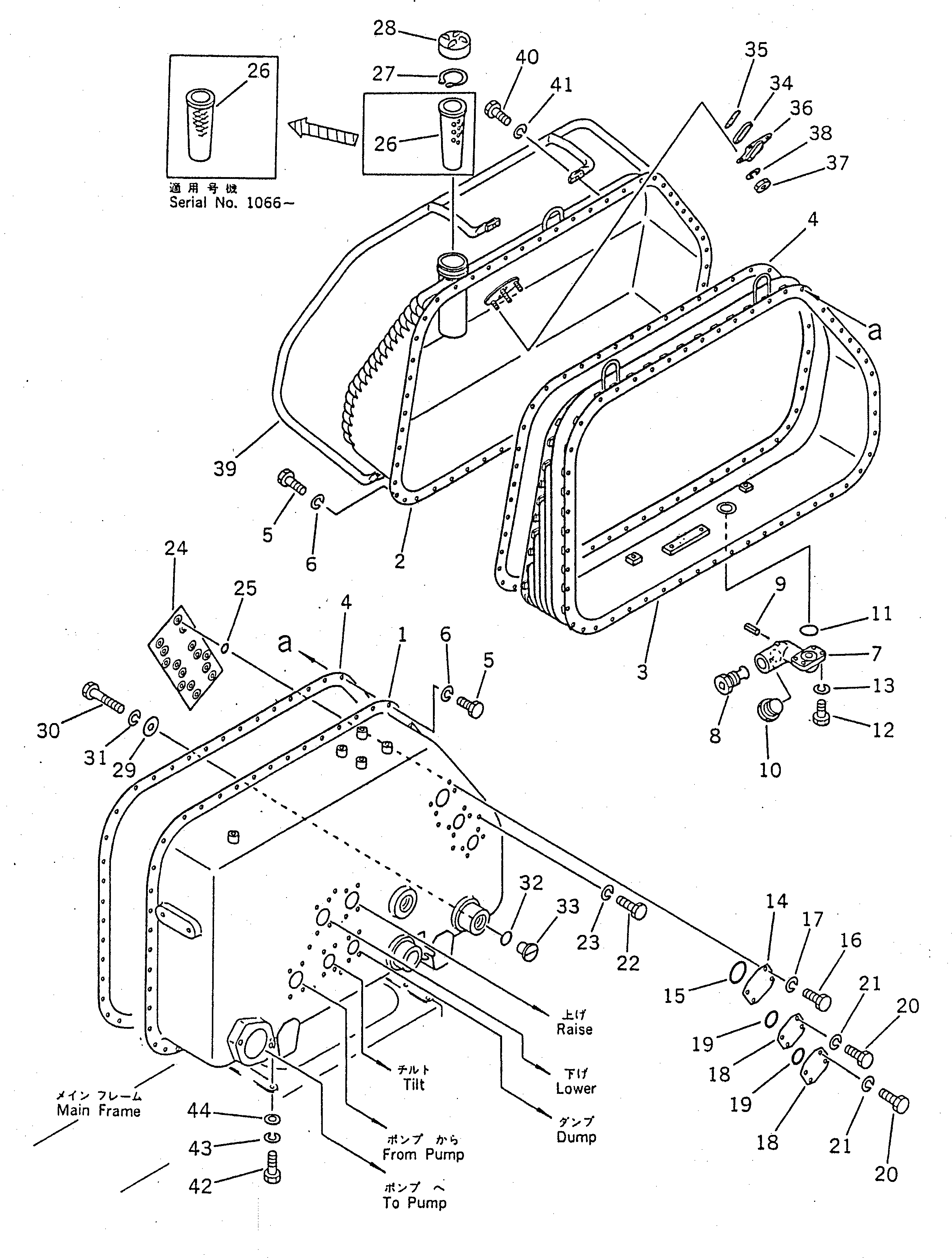 Фланец 07378-02071 KOMATSU