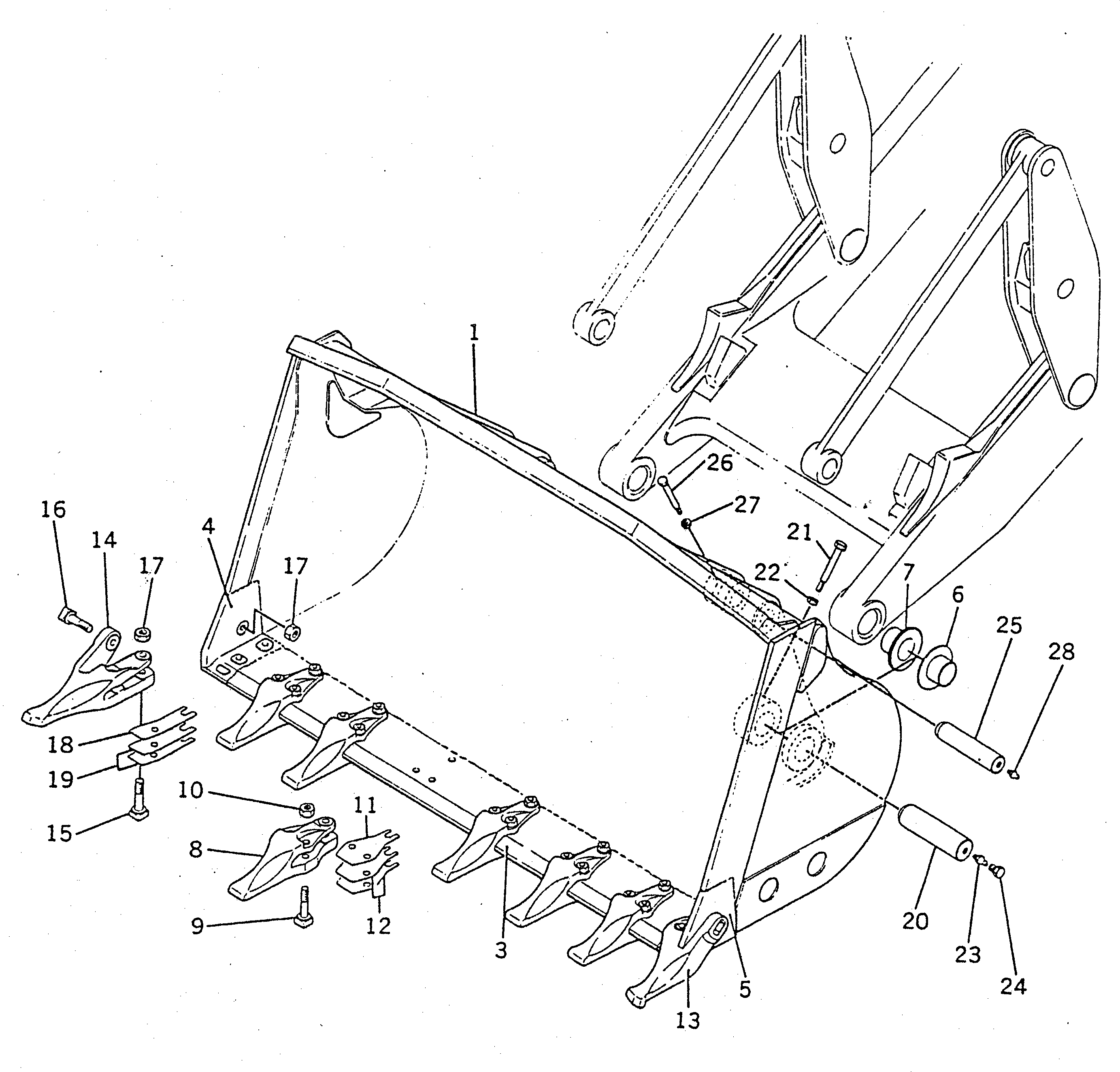 Палец 178-70-13150 KOMATSU