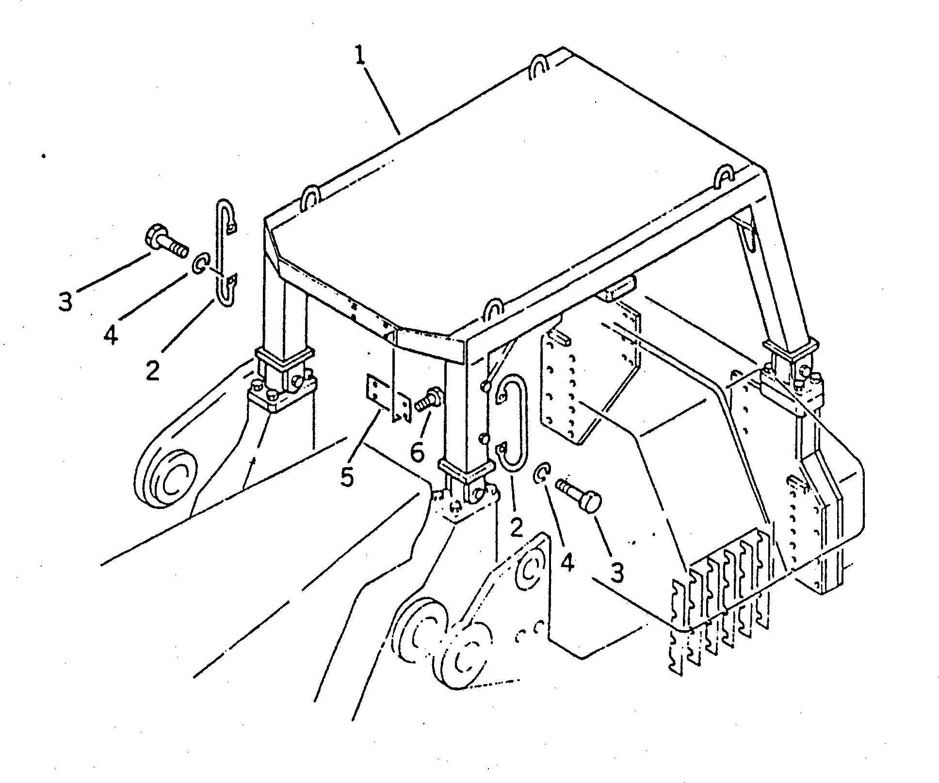 GUARD \ 178-978-1113 KOMATSU