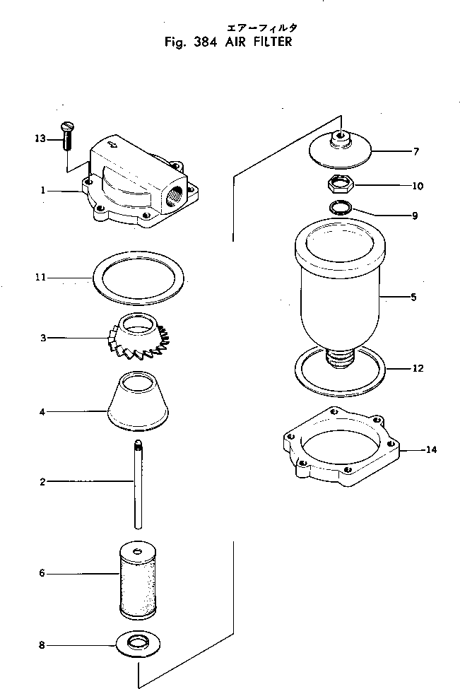 Прокладка 177-44-11980 KOMATSU