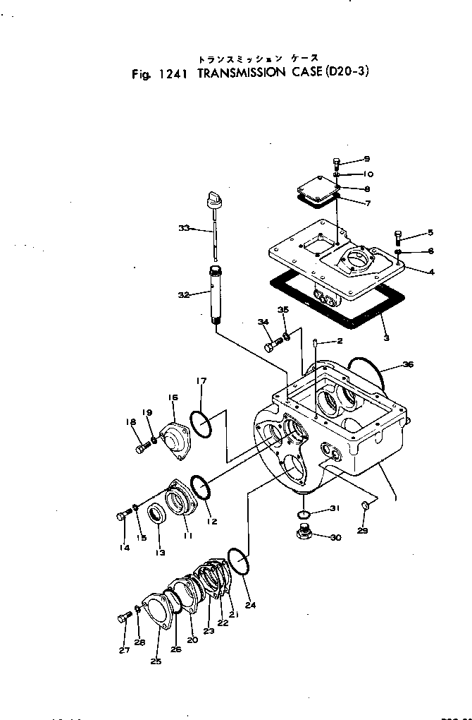 CAGE,COUNTER SHAFT 101-14-21140 KOMATSU