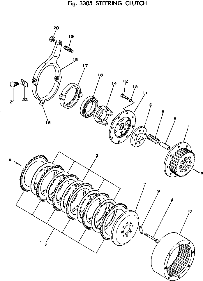 STEERING CLUTCH A.,(PLL) 10F-A74-0040 KOMATSU