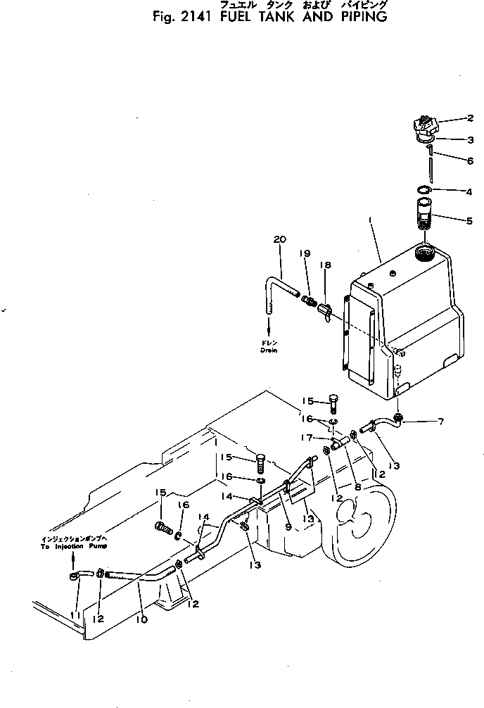 Ниппель 103-02-22150 KOMATSU