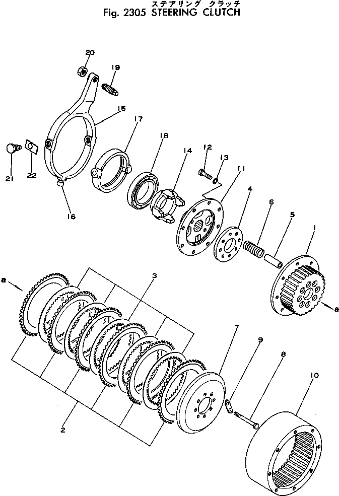 BOLT,(FOR LONG LIFT ARM) 01018-11090 KOMATSU
