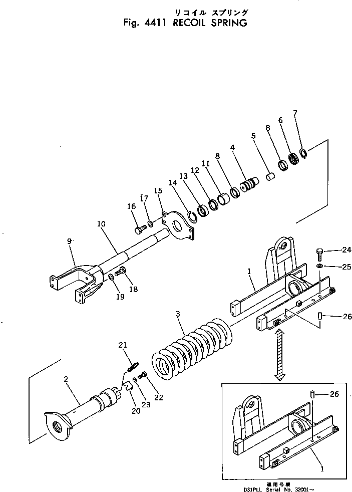 BRACKET,R.H. (PLL) 11G-B74-4240 KOMATSU