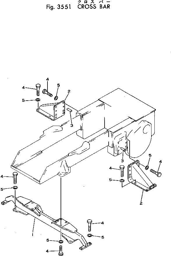 Планка 113-50-21111 KOMATSU