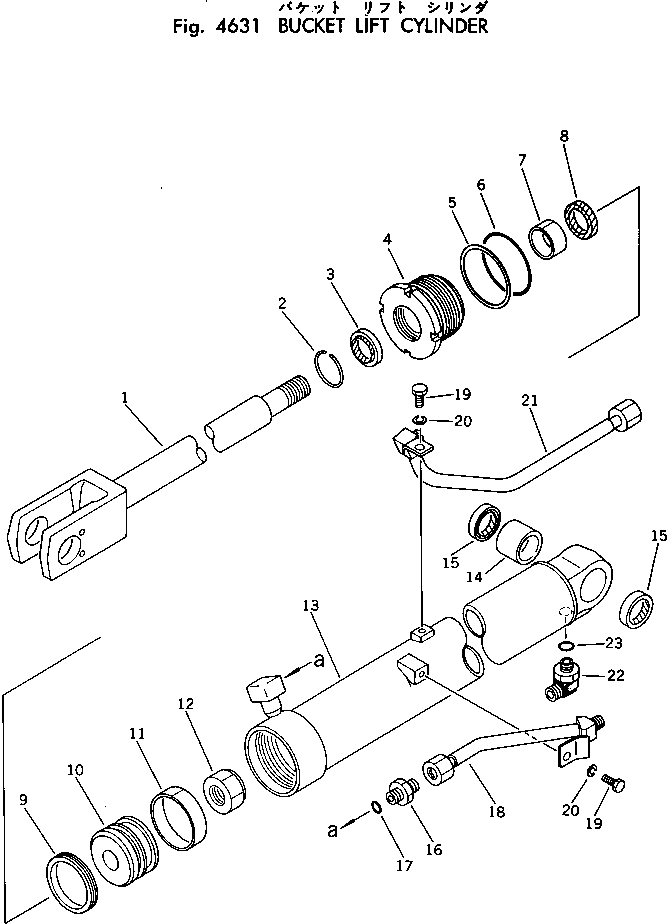Головка цилиндров 707-29-10180 KOMATSU