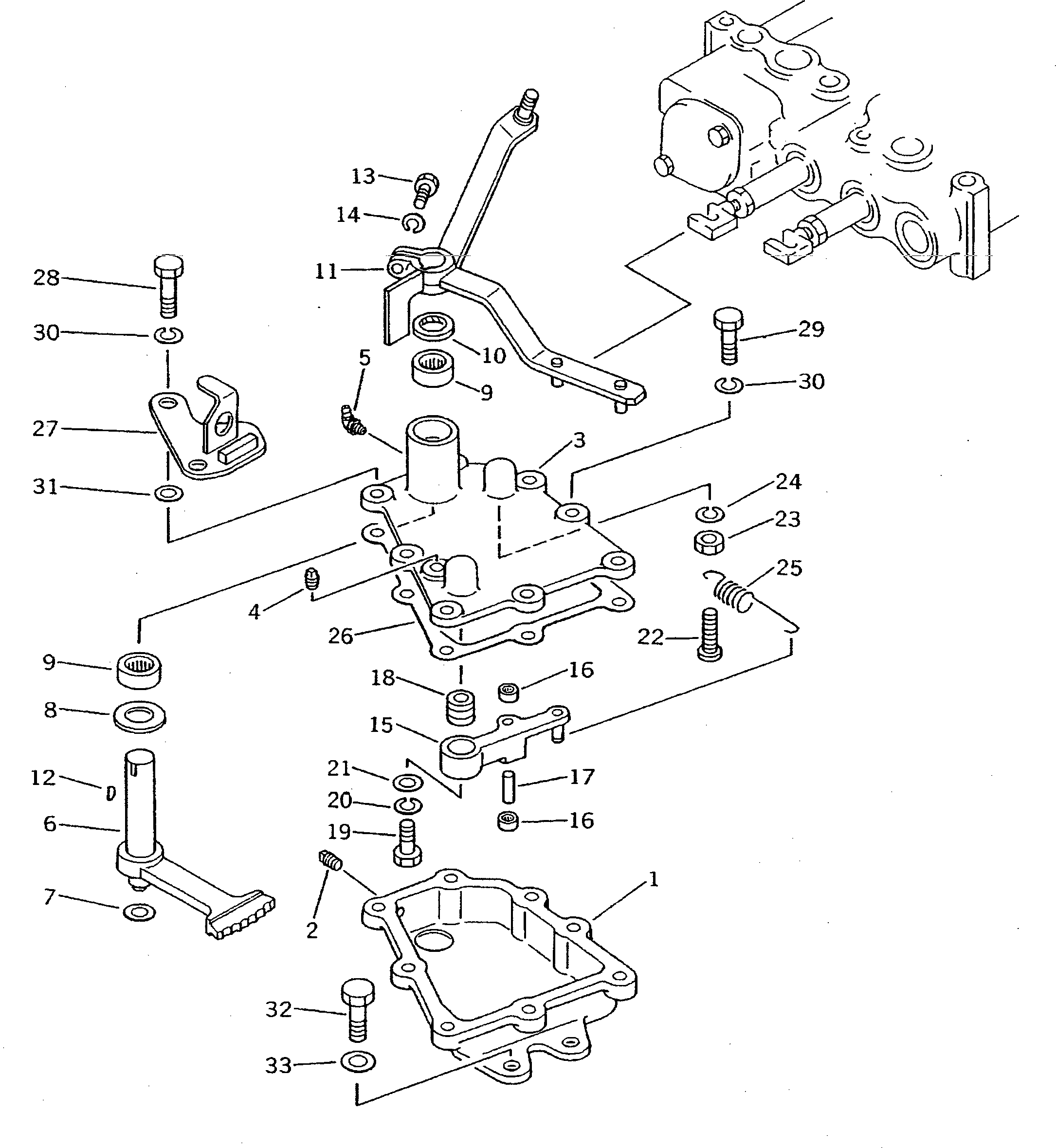 Прокладка (комплект) 198-15-15810 KOMATSU