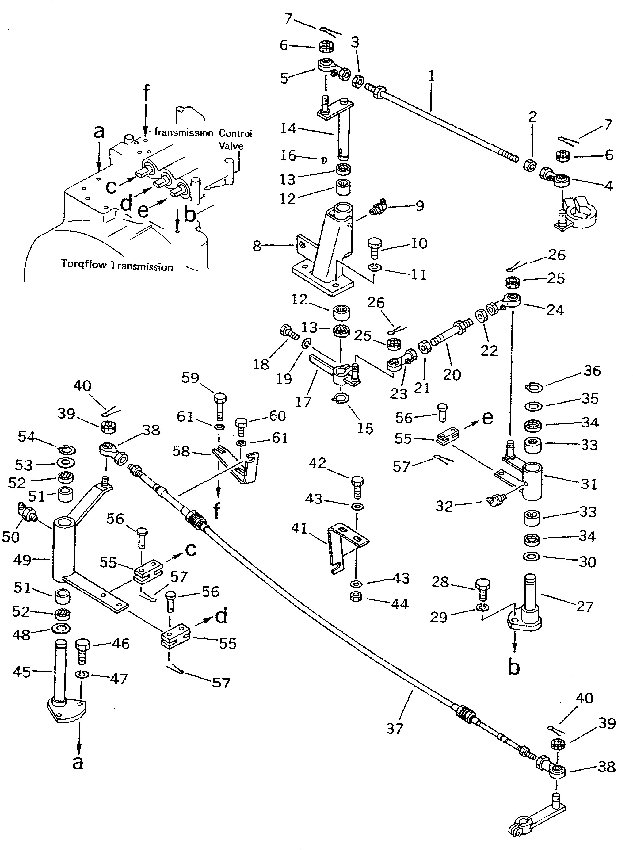 Рычаг 195-43-25220 KOMATSU