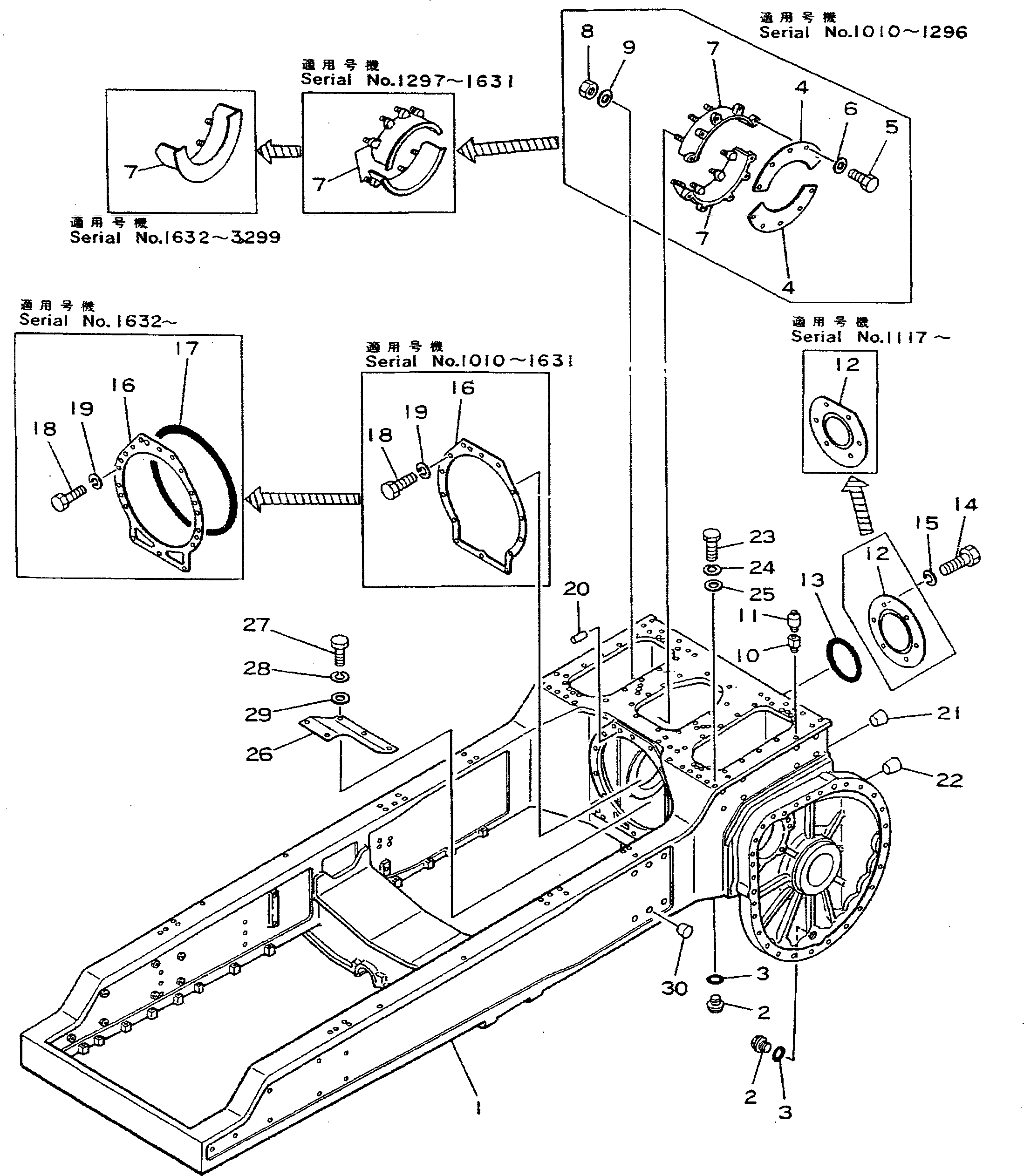 Прокладка 195-21-11151 KOMATSU