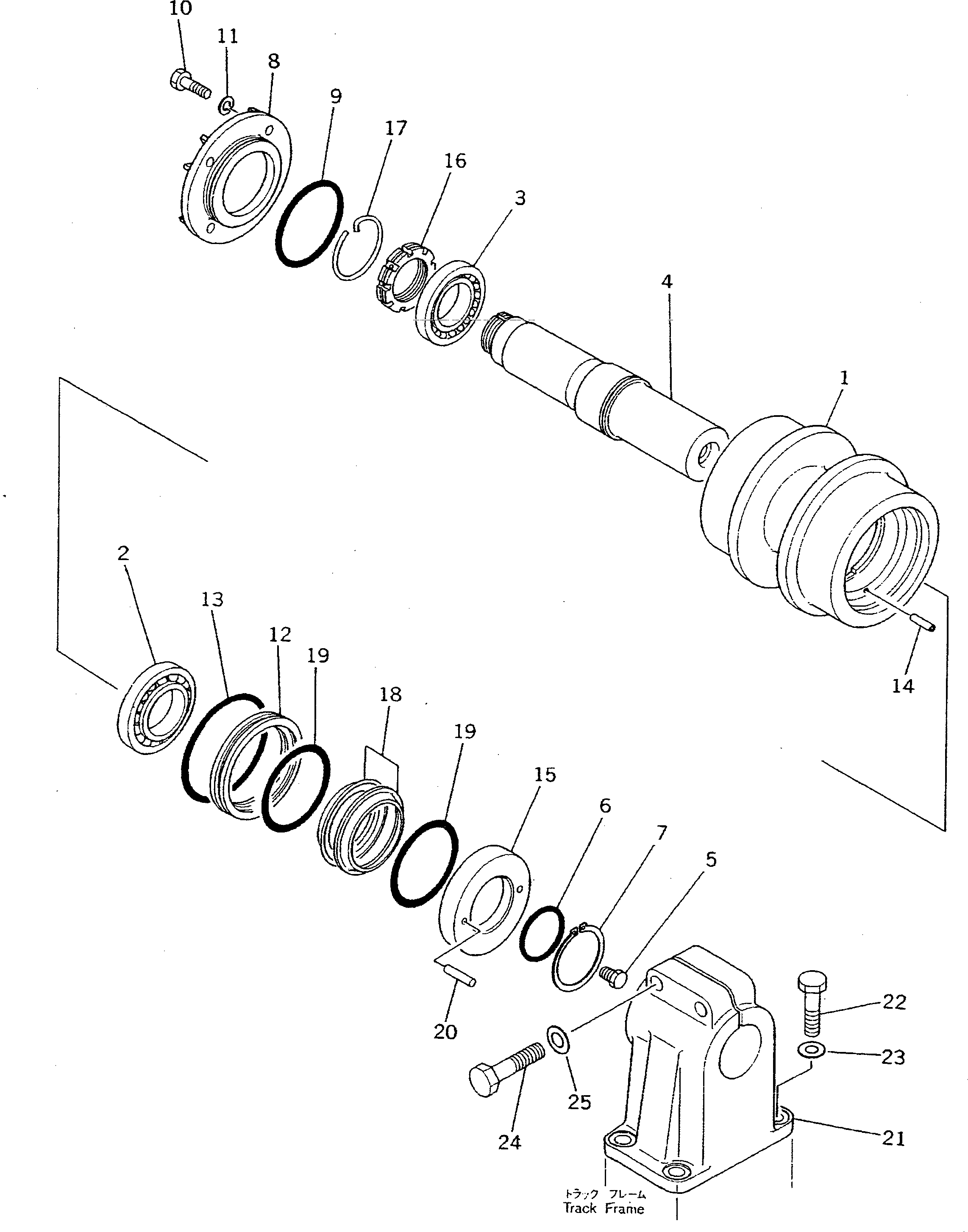 O-RING,(FOR SLAG HANDLING) 07000-E5155 KOMATSU