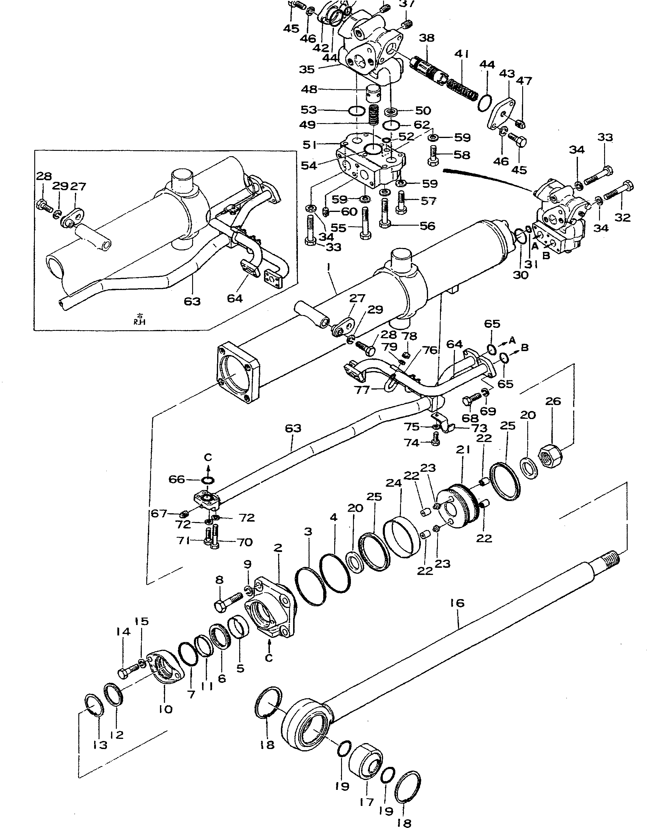 U-образная манжета 175-63-42270 KOMATSU