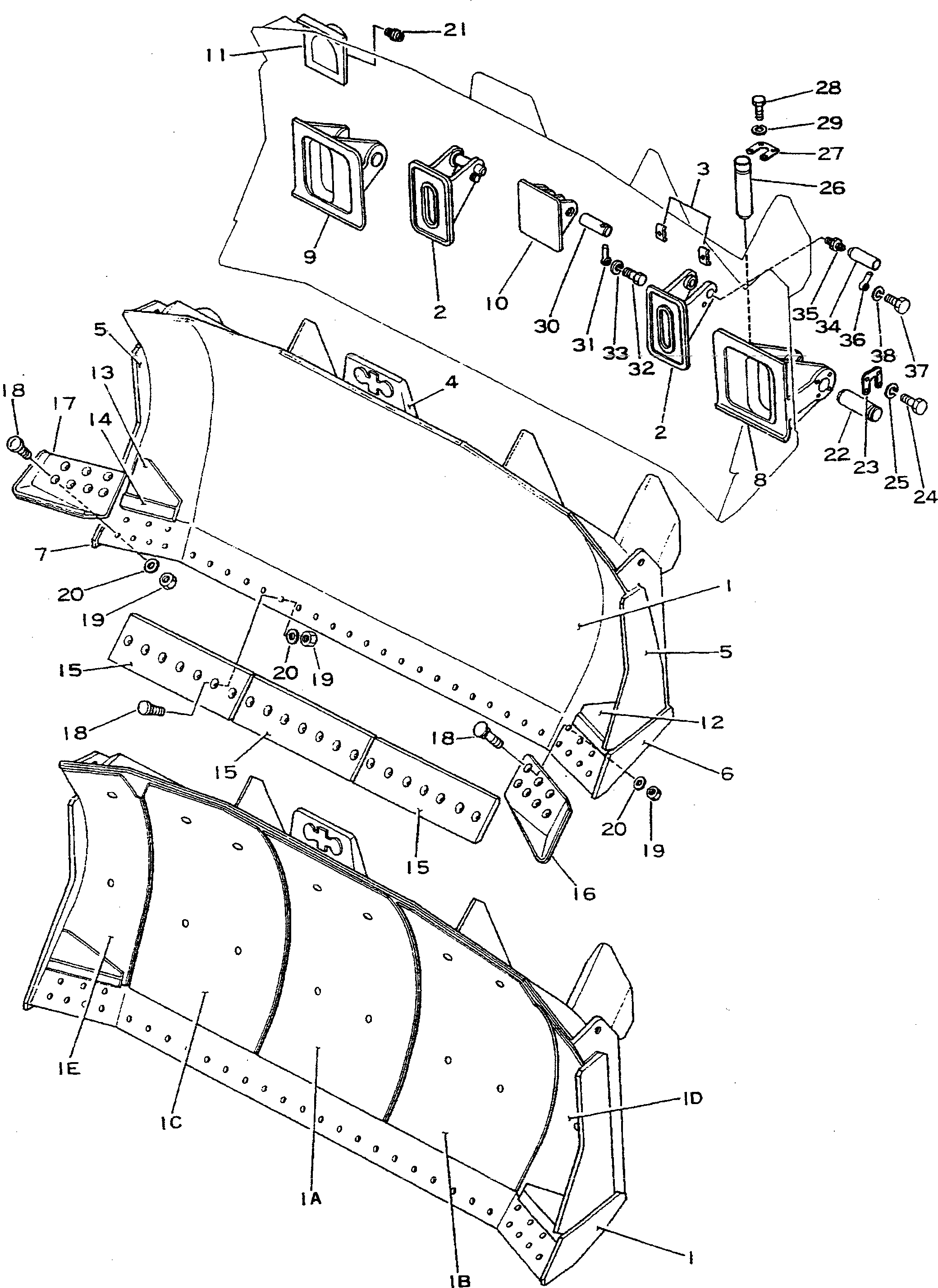 Палец 195-71-22221 KOMATSU