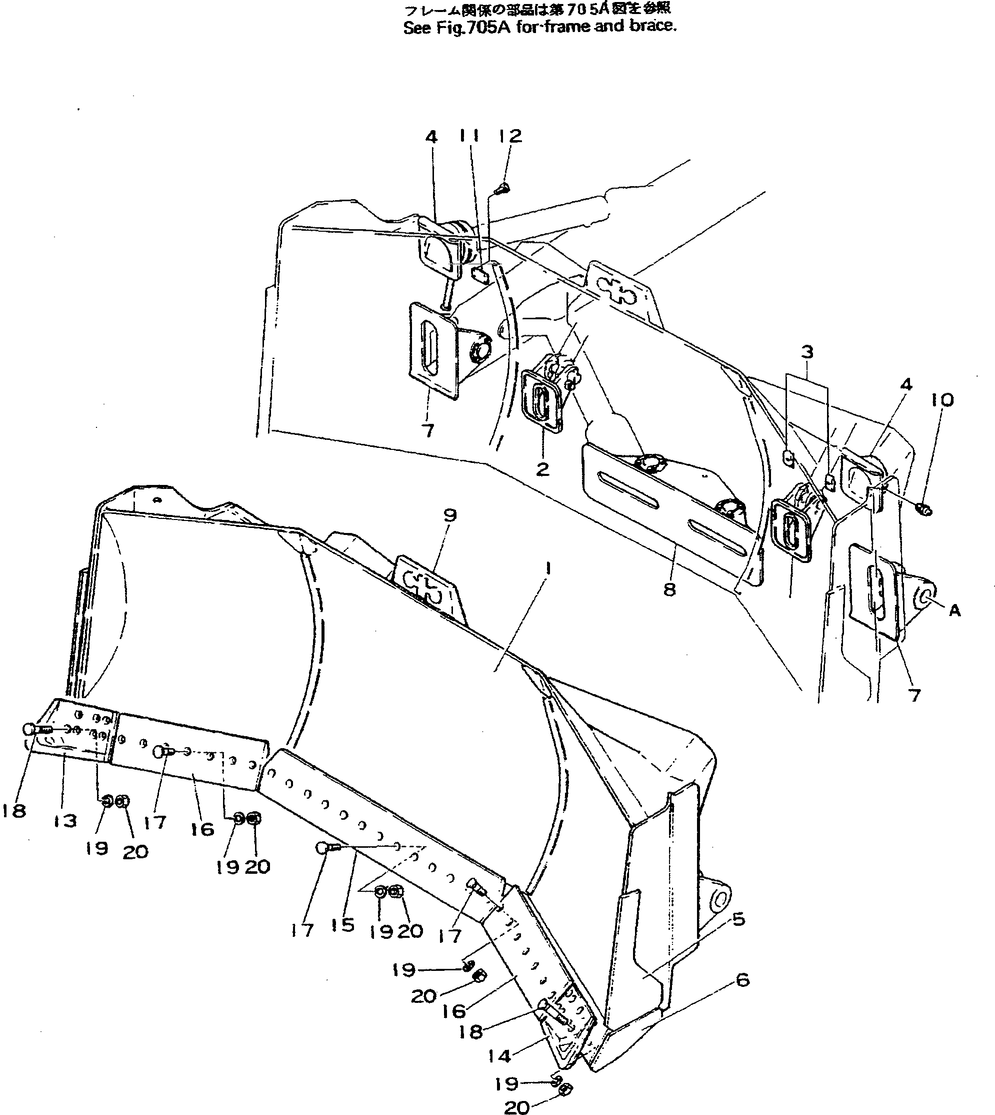 BIT,END 195-72-11121 KOMATSU