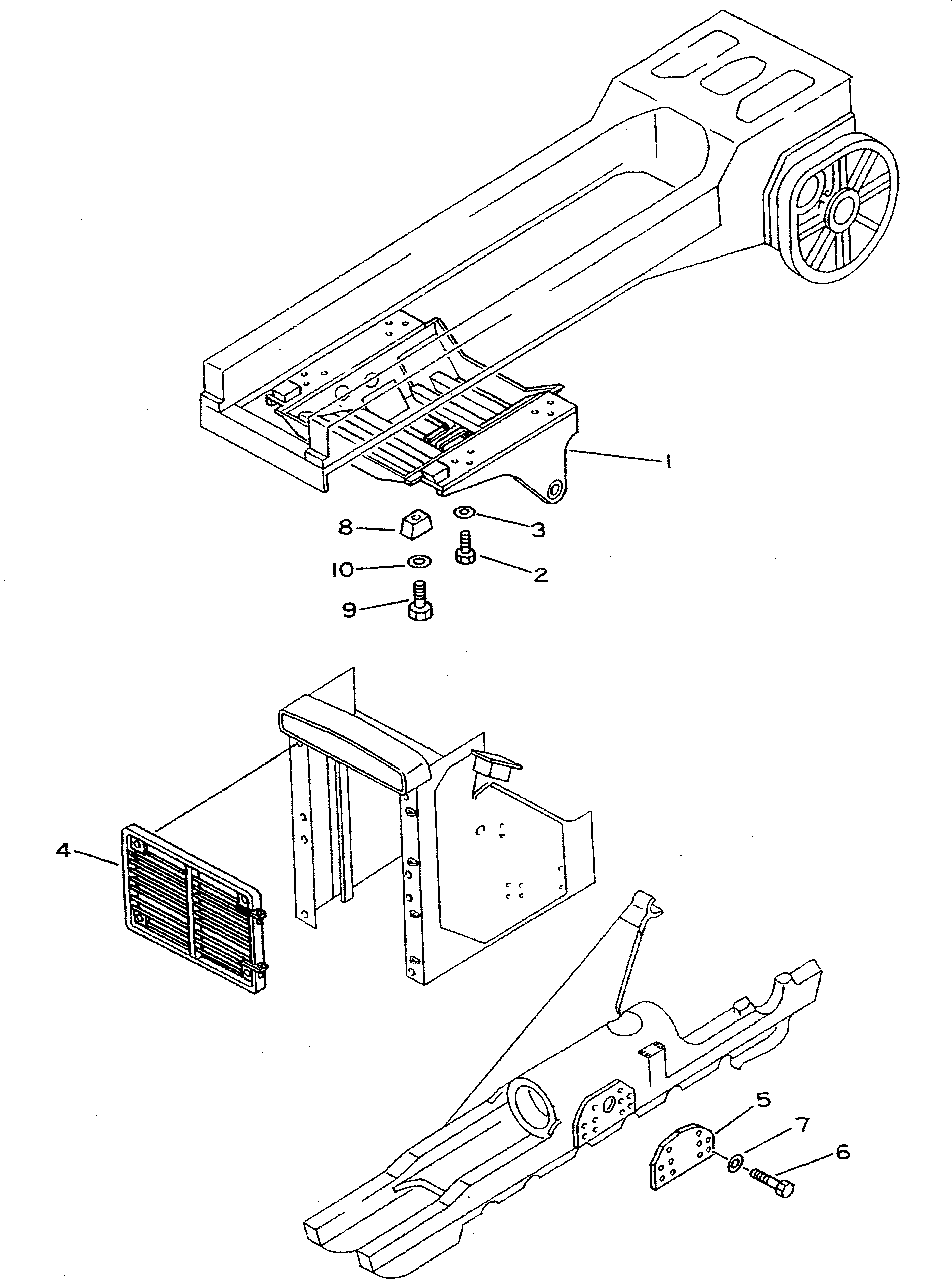 Пластина 195-928-1690 KOMATSU