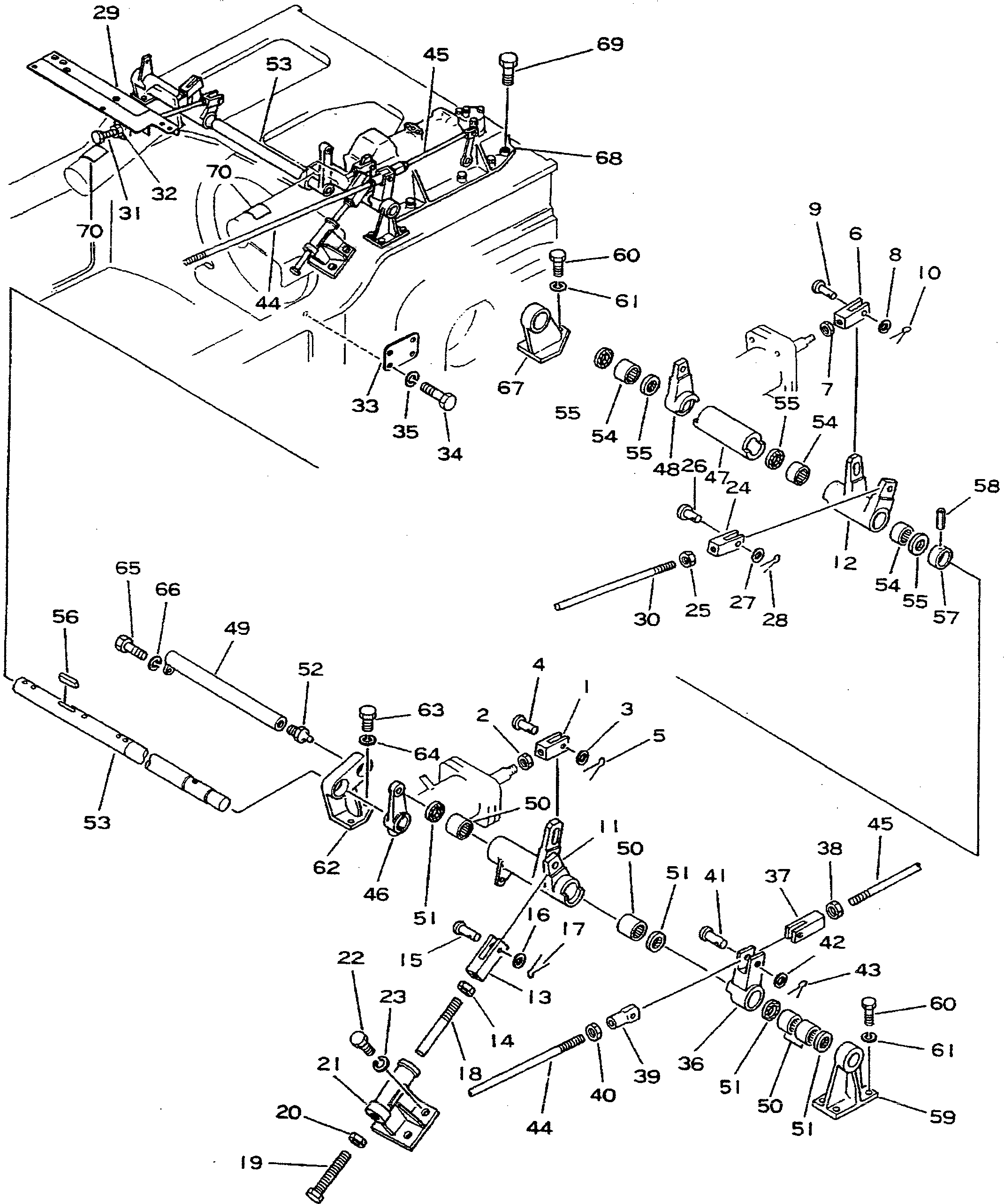 Опора 195-864-1771 KOMATSU