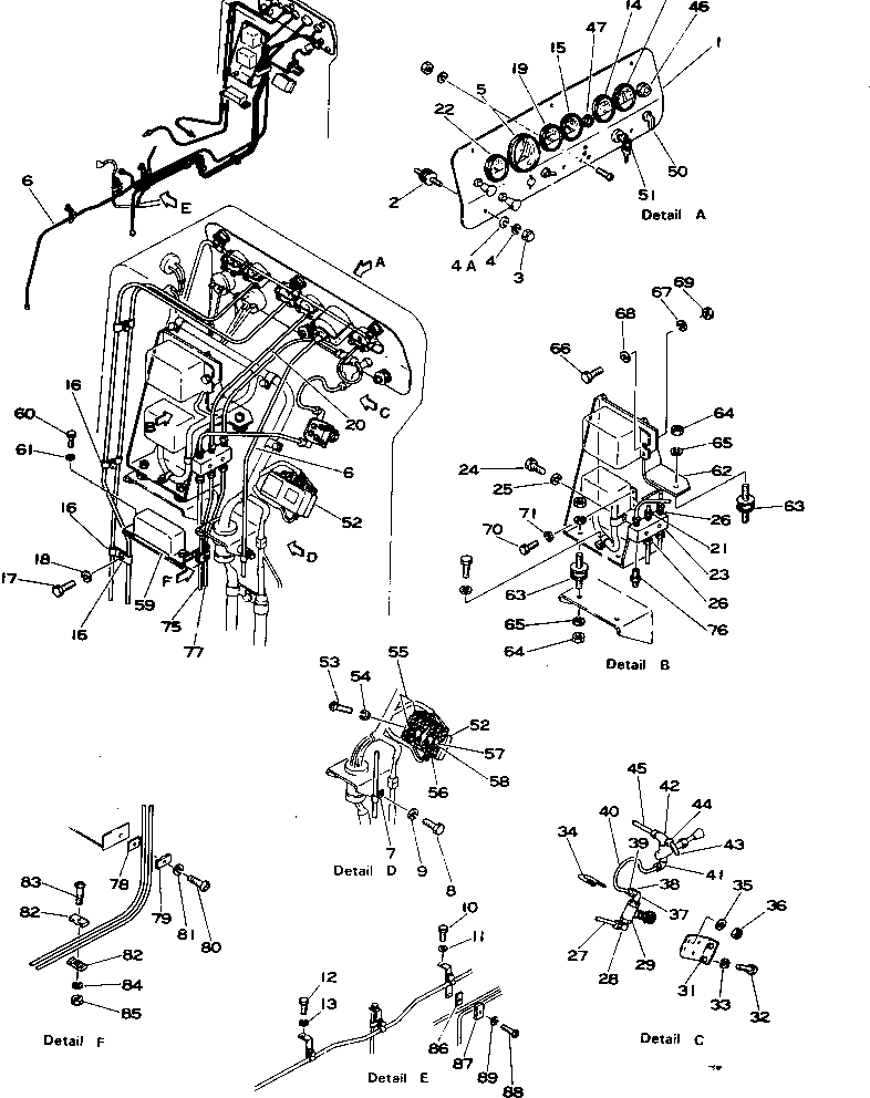 Панель 176-06-41111 KOMATSU