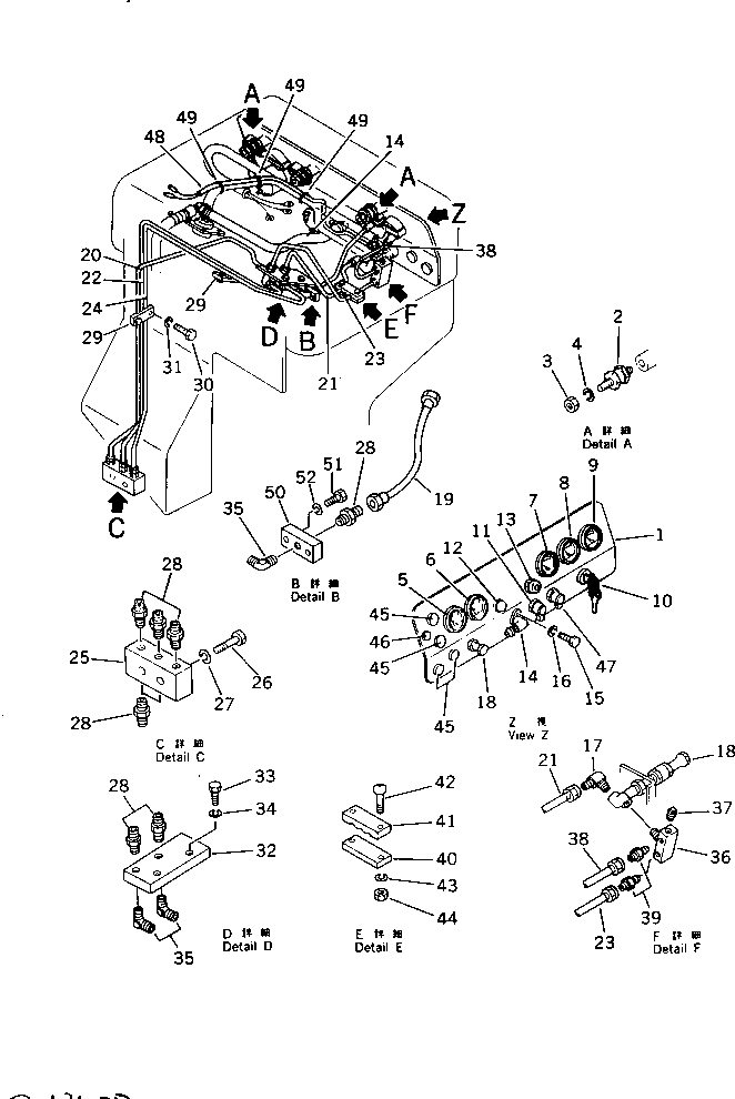 Индикатор 08607-00005 KOMATSU