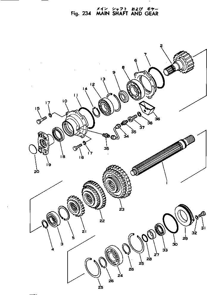 Роликоподшипник 06041-00310 KOMATSU