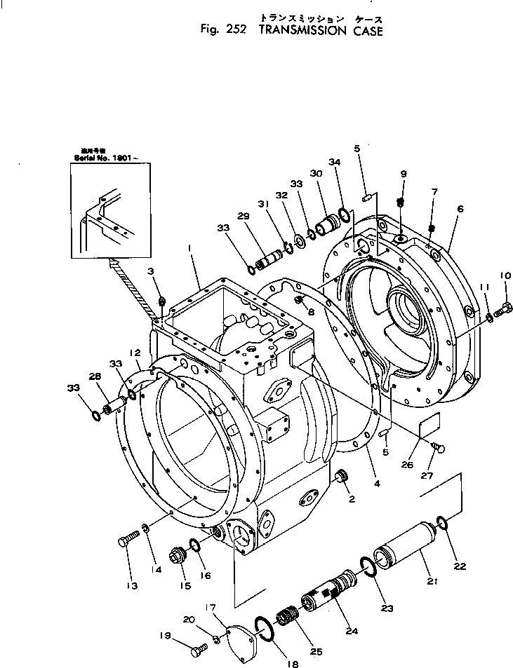 трансмиссия в сборе 124-15-00010 KOMATSU