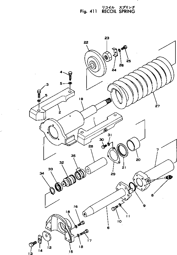 ROD,R.H. \0\12F-30-12290 KOMATSU