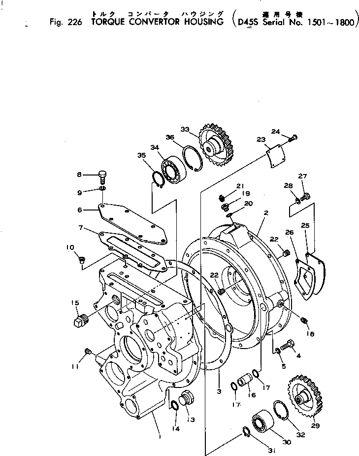 Гидротрансформатор в сборе 125-13-21000 KOMATSU
