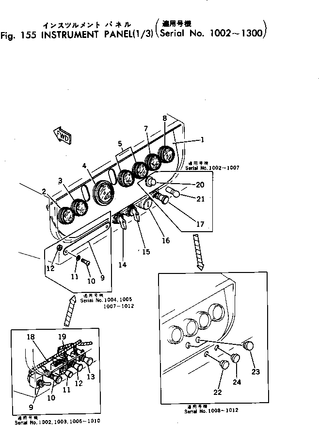 Панель 198-06-12110 KOMATSU