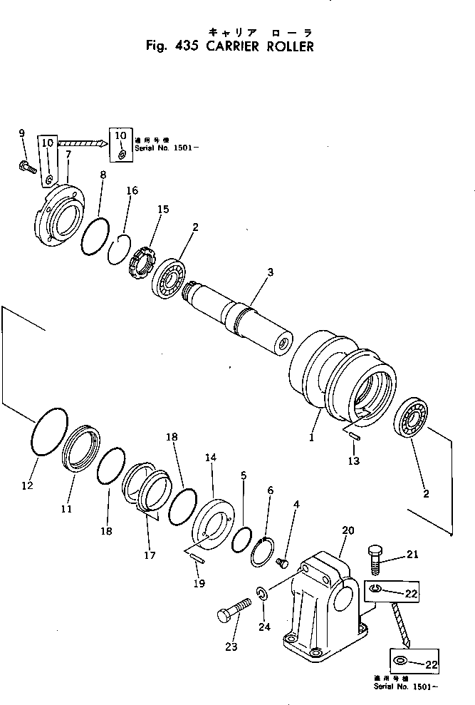 Уплотнение 198-30-15151 KOMATSU