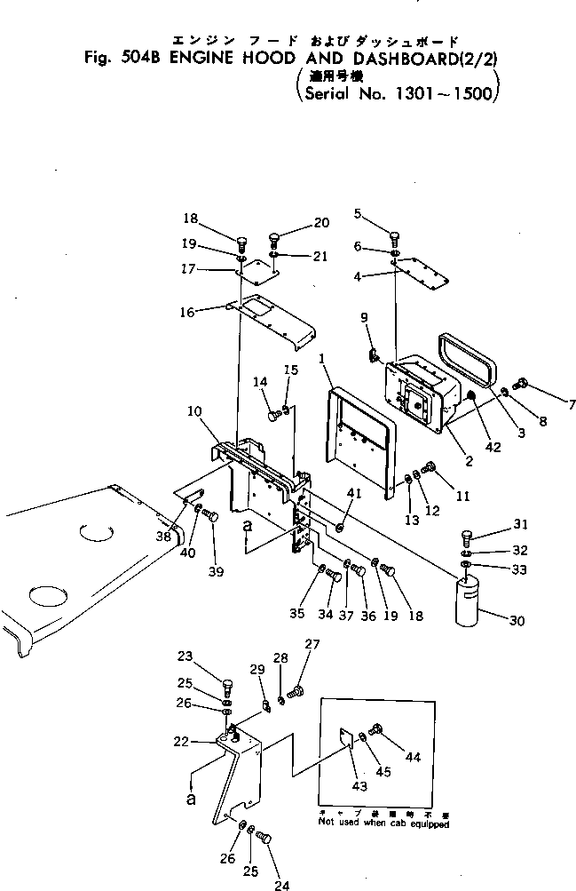 DASHBOARD 198-54-18232 KOMATSU