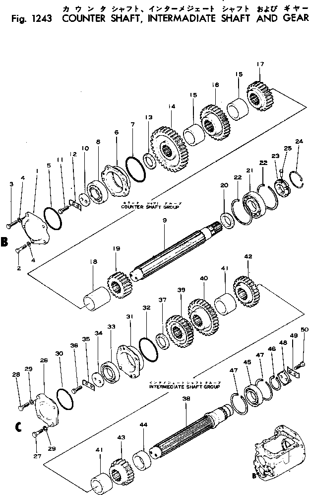 Упорное кольцо 131-14-45192 KOMATSU
