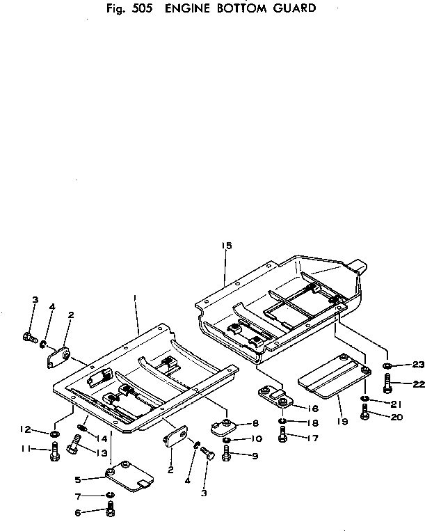 GUARD,REAR 131-54-63130 KOMATSU