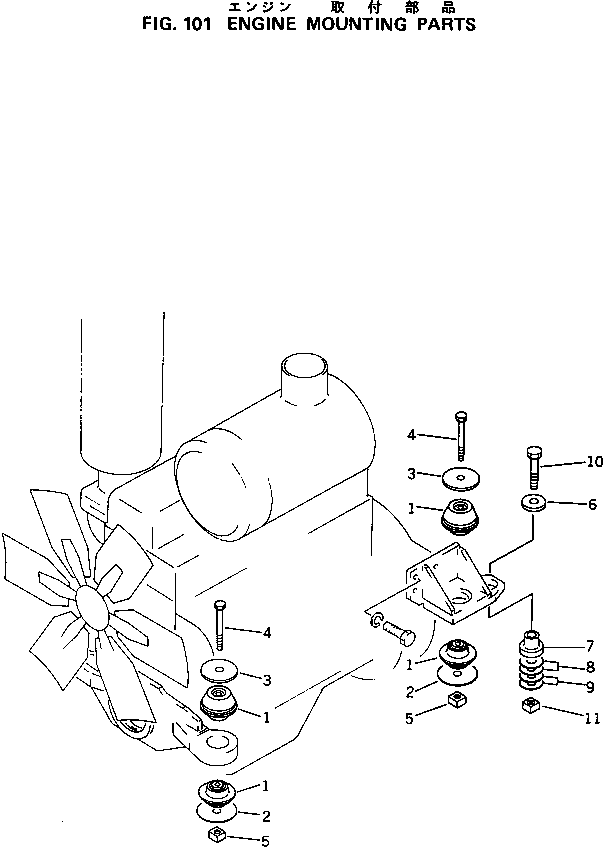 Болт 01019-12210 KOMATSU
