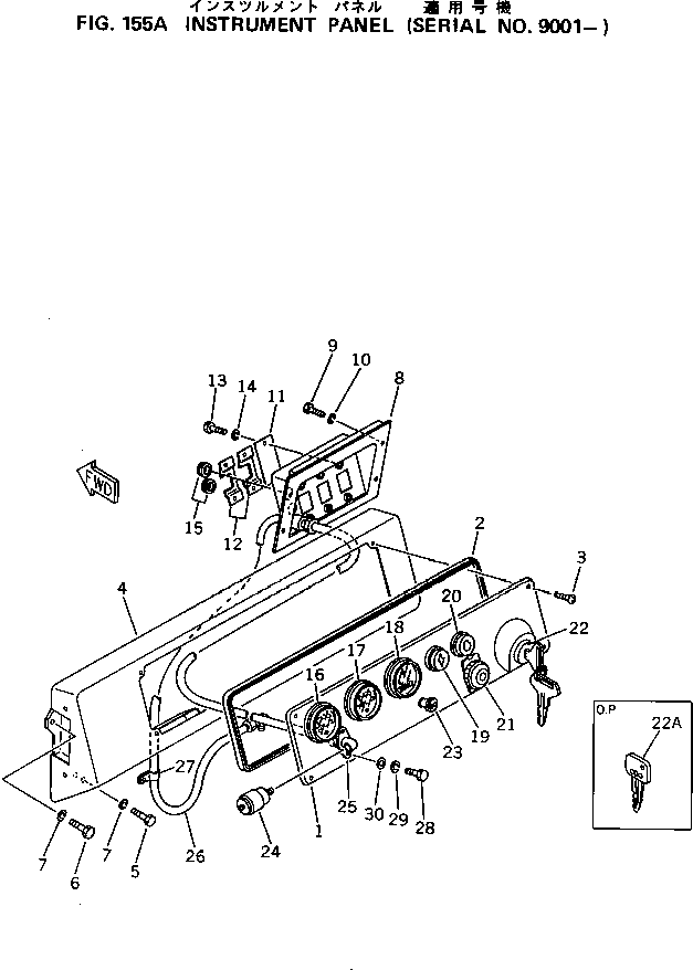 INDICATOR,DUST (FRENCH) 08670-50006 KOMATSU